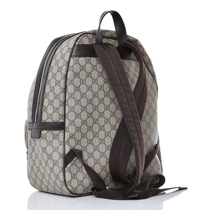Gucci GG Supreme Monogram Large Day Backpack Brown 3 of 11
