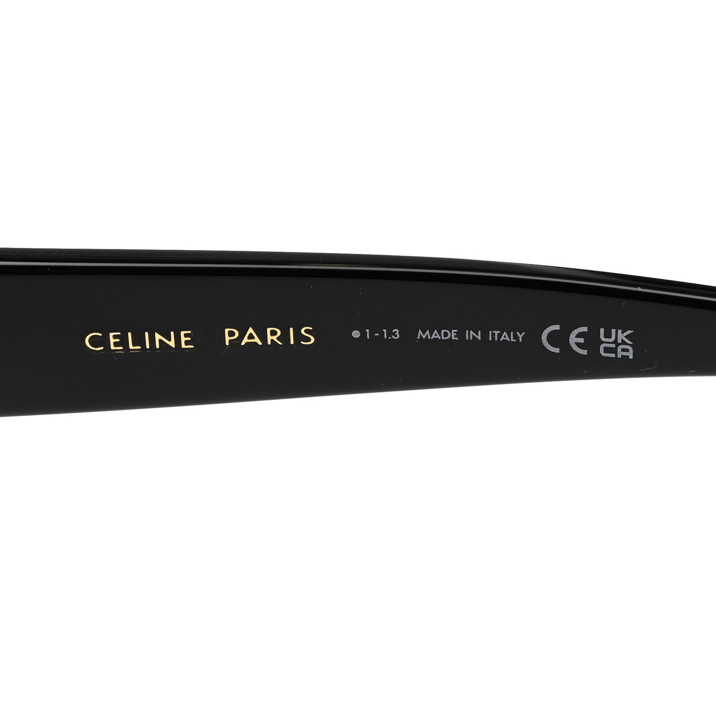 Acetate Triomphe 01 Square Sunglasses CL 40226U Black