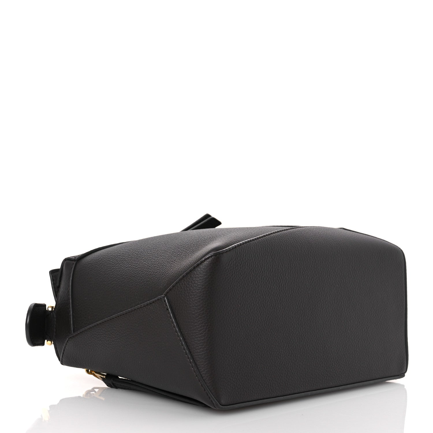 Loewe Grained Calfskin Small Puzzle Edge Bag Dark Grey 4 of 11