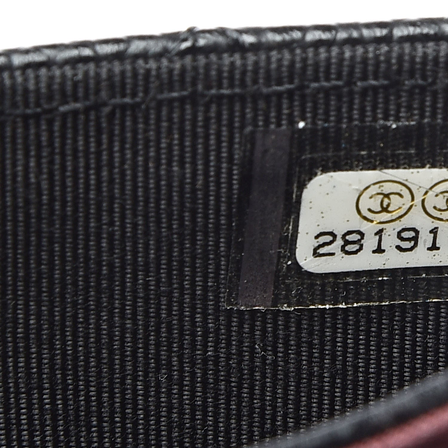 Chanel Caviar Quilted Flap Card Holder Wallet Black 8 of 9