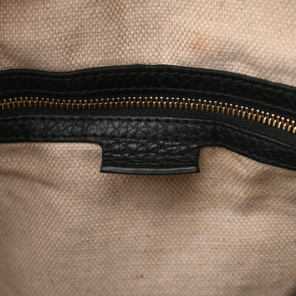 Gucci Pebbled Calfskin Large Soho Shoulder Bag Black 13 of 13