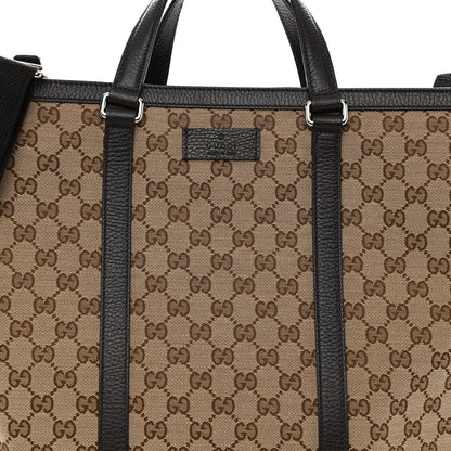 Gucci GG Monogram Large Joy Tote Bag Dark Brown 8 of 10