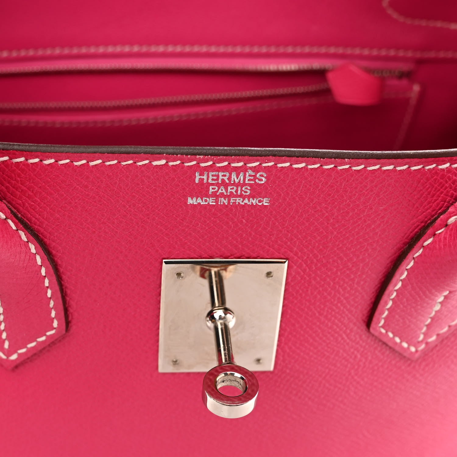Hermes Epsom Birkin 30 Rose Tyrien 6 of 14