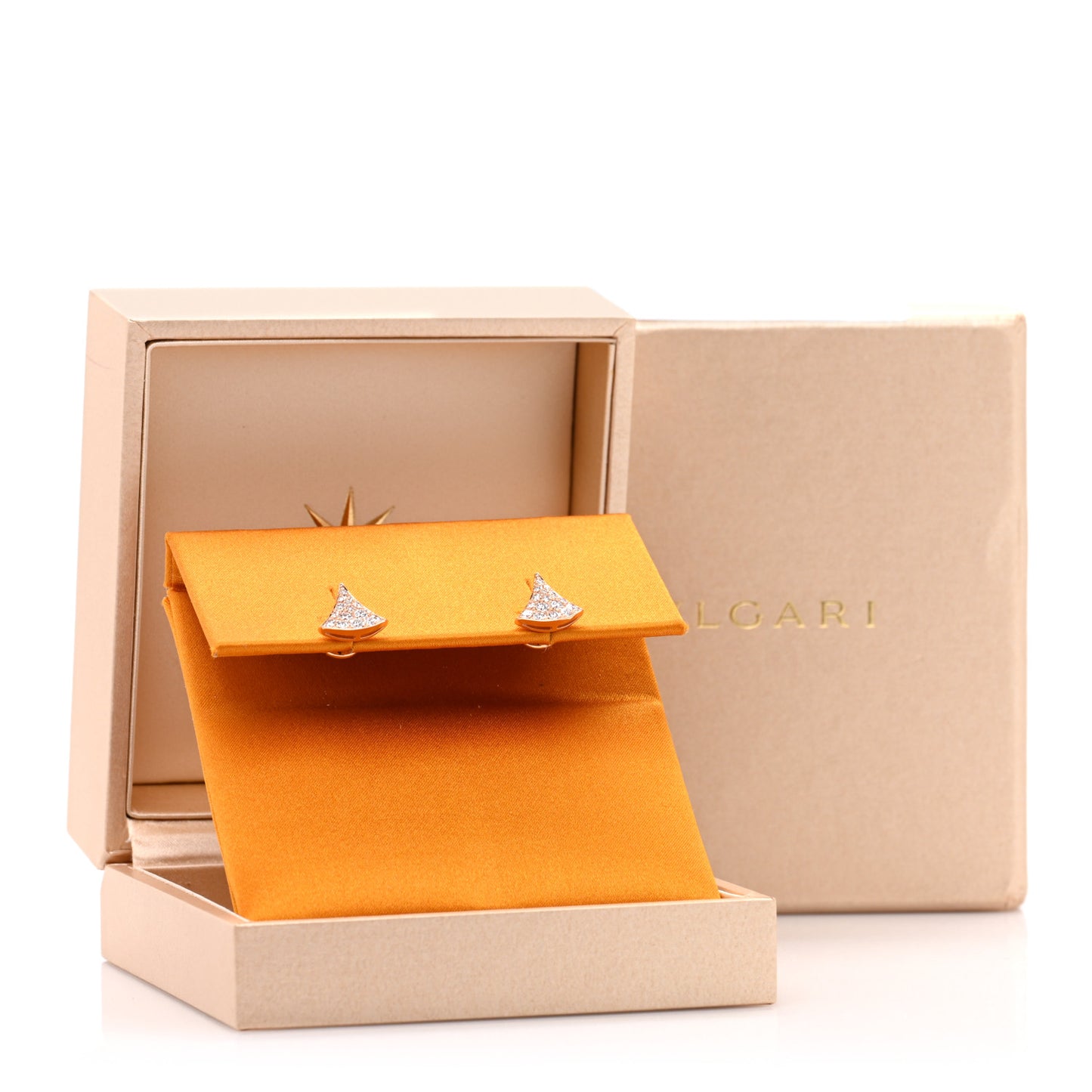 18K Rose Gold Diamond Divas' Dream Earrings