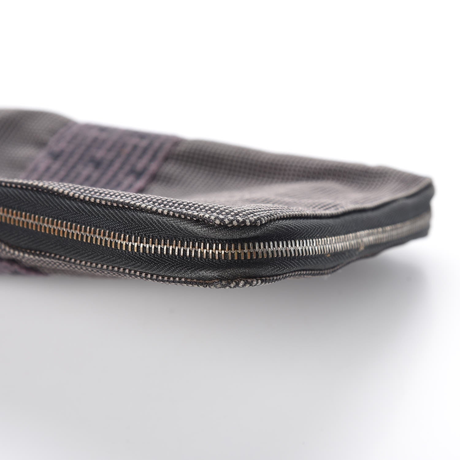 Hermes Canvas Herline Wallet Grey 13 of 15
