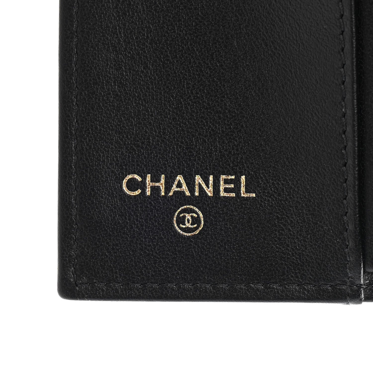 Chanel Caviar Quilted Small Boy Flap Wallet Black 7 of 11