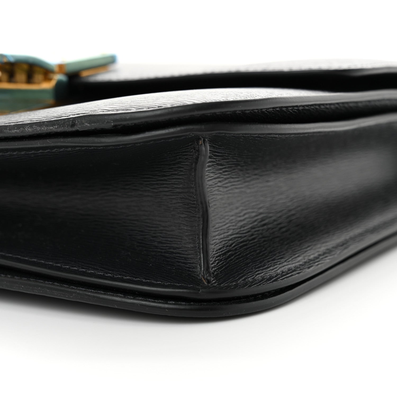 Celine Liege Calfskin Medium Classic Box Flap Bag Anthracite 10 of 11