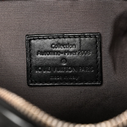 Louis Vuitton Calfskin Embossed Mini Cube Speedy Black 6 of 9