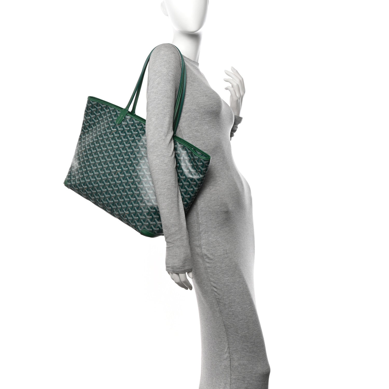 Goyard Goyardine Artois MM Green 2 of 11