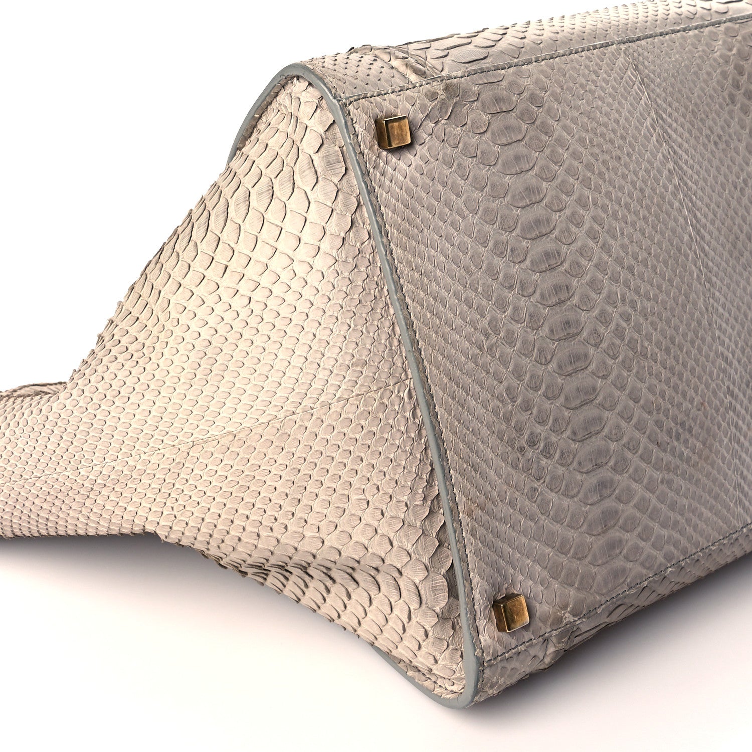 Celine Python Medium Phantom Luggage Grey 8 of 10