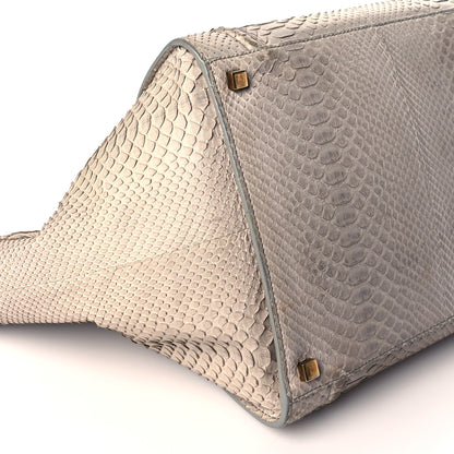 Celine Python Medium Phantom Luggage Grey 8 of 10