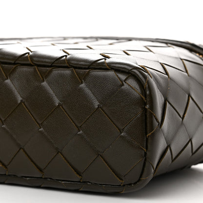 Bottega Veneta Calfskin Intrecciato Bang Bang Vanity Case Kaki 9 of 9