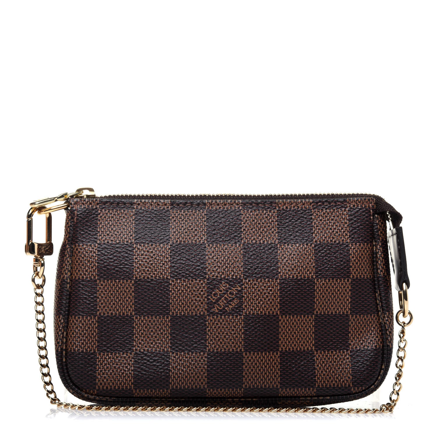 Louis Vuitton Damier Ebene Mini Pochette Accessories 1 of 12
