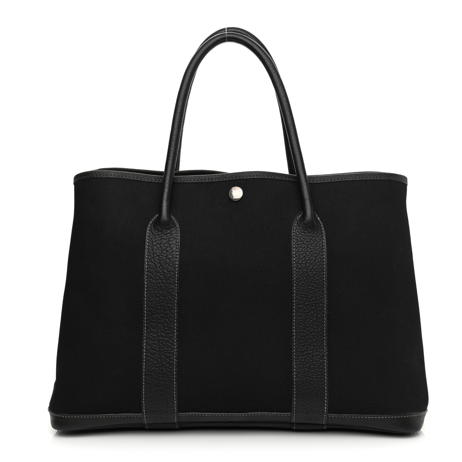 Hermes Toile Negonda Garden Party Tote 36 MM Black 1 of 12