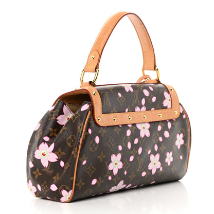 Louis Vuitton Monogram Cherry Blossom Sac Retro Bag Brown 3 of 16