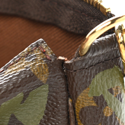 Louis Vuitton Monogram Graffiti Pochette Accessories Kaki 9 of 9