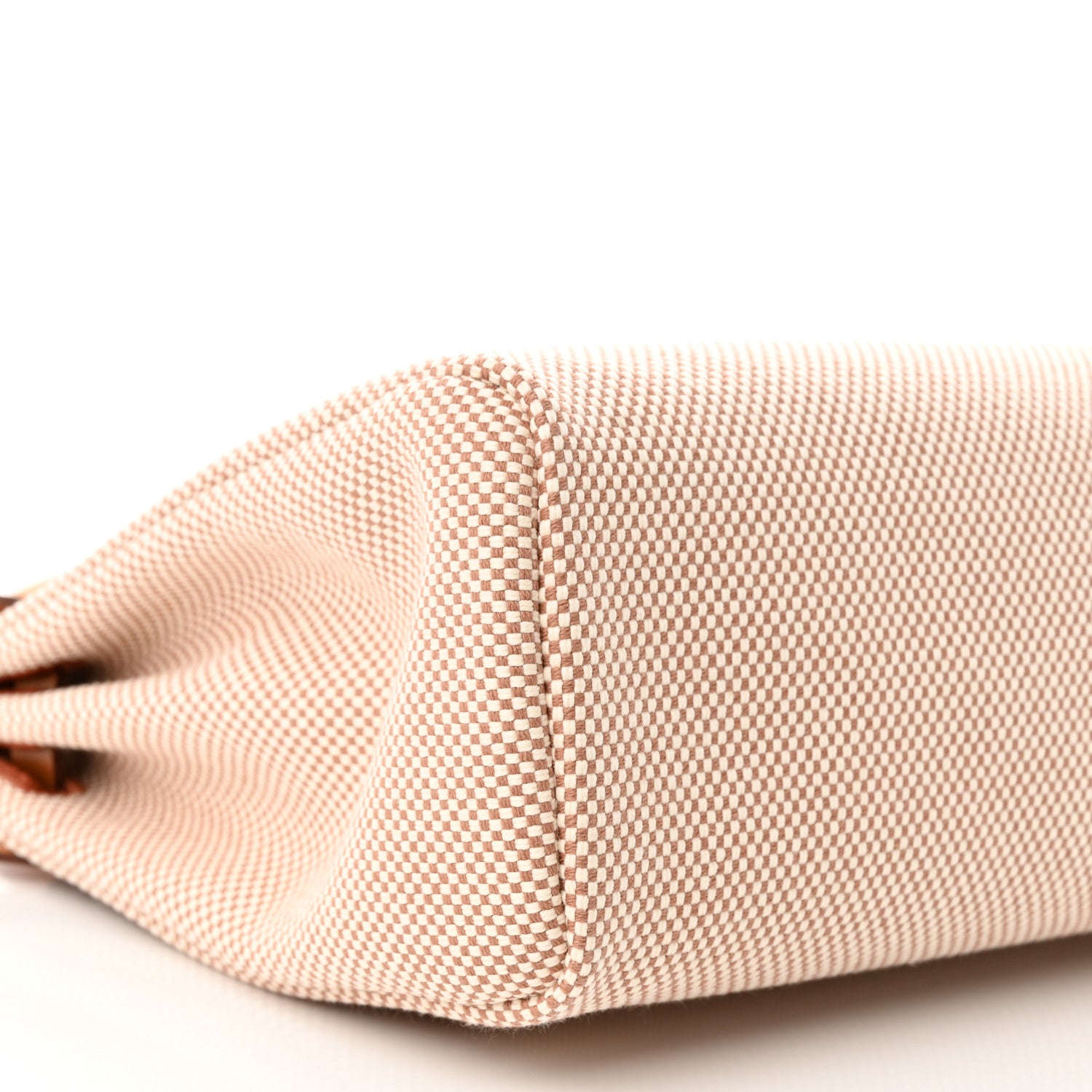 Hermes Vache Hunter Criss Viking Herbag Zip Retourne 31 PM Ecru Fauve 10 of 12