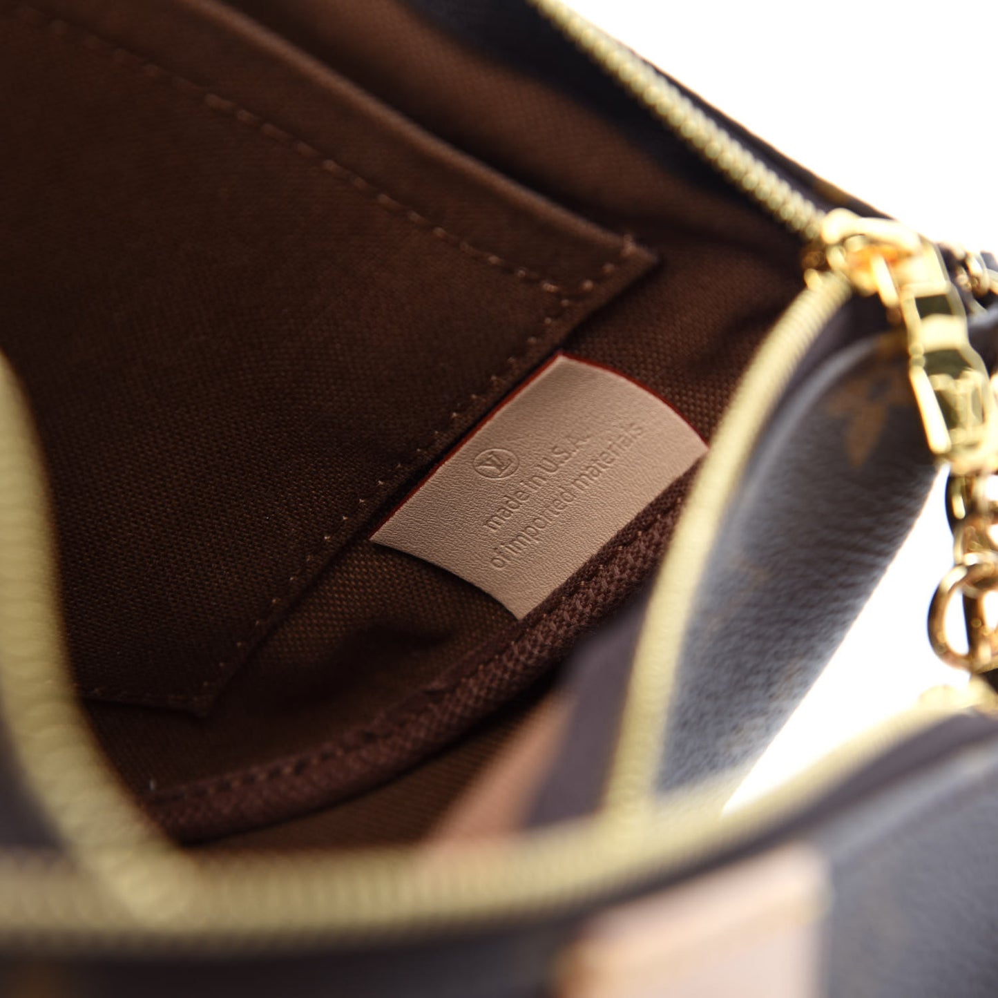 Monogram Multi Pochette Accessories Rose Clair