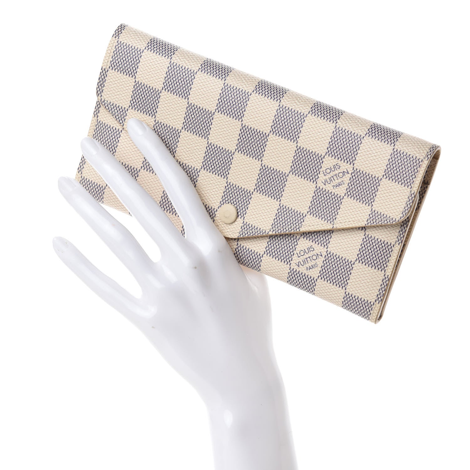 Louis Vuitton Damier Azur Josephine Wallet 2 of 8
