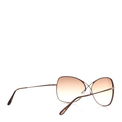 Tom Ford Colette Butterfly Sunglasses TF250 Brown 4 of 9