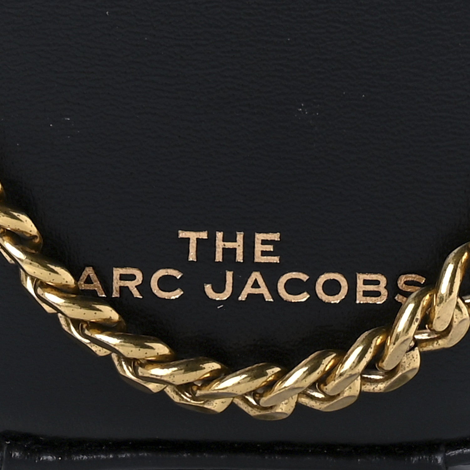 Marc Jacobs Smooth Calfskin The Mini Vanity Crossbody Bag Black 8 of 9