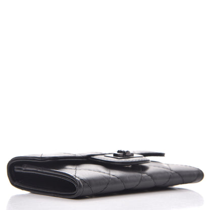 Chanel Aged Calfskin Quilted Reissue Flap Card Holder So Black 4 of 8