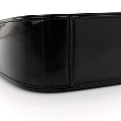 Saint Laurent Patent Le 5 A 7 Monochrome Hobo Black 9 of 12