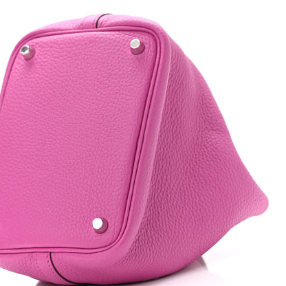 Hermes Taurillon Clemence Picotin Lock 18 PM Magnolia 10 of 10