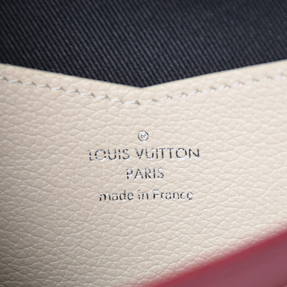 Louis Vuitton Soft Calfskin My Lockme Wallet Lie De Vin Etain Creme 6 of 7