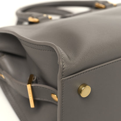 Saint Laurent Calfskin Monogram Baby Cabas Fog 11 of 12