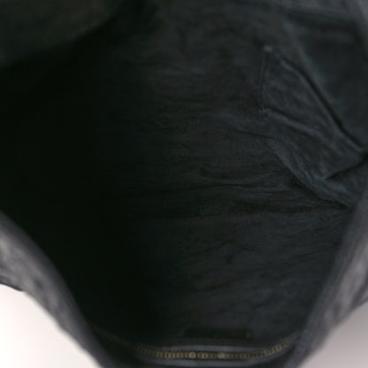 Gucci Ostrich Large Jackie Hobo Black 5 of 9