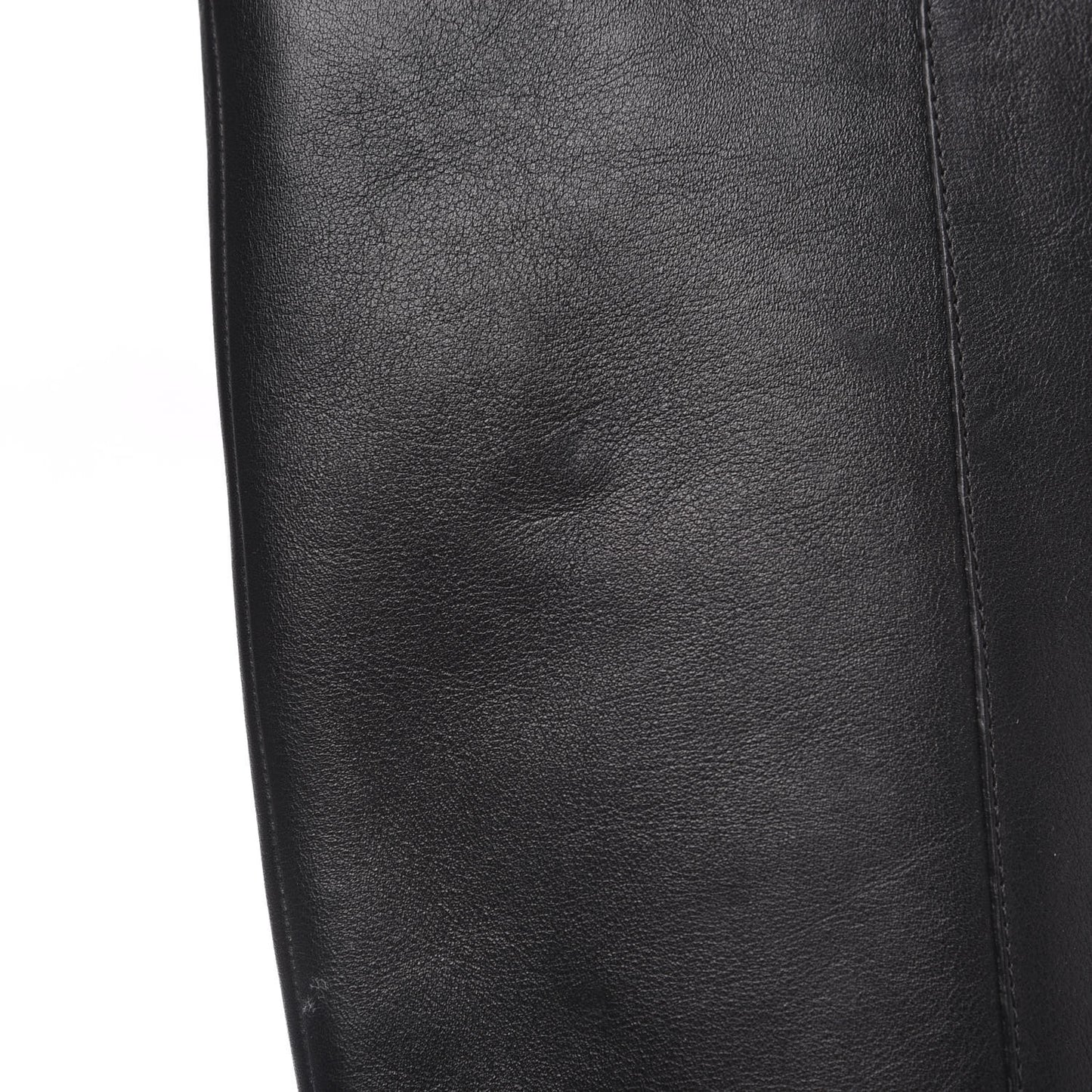 Soft Calfskin Empreinte High Boot 36 Black