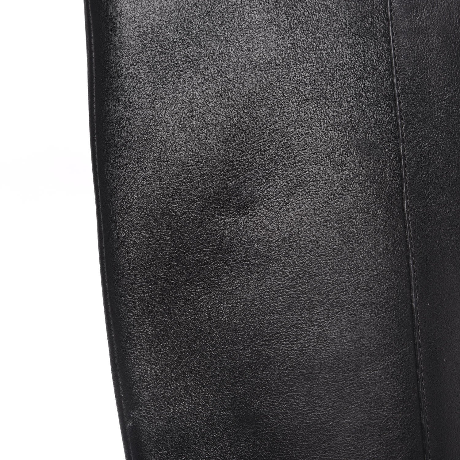 Christian Dior Soft Calfskin Empreinte High Boot 36 Black 10 of 11