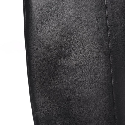 Christian Dior Soft Calfskin Empreinte High Boot 36 Black 10 of 11