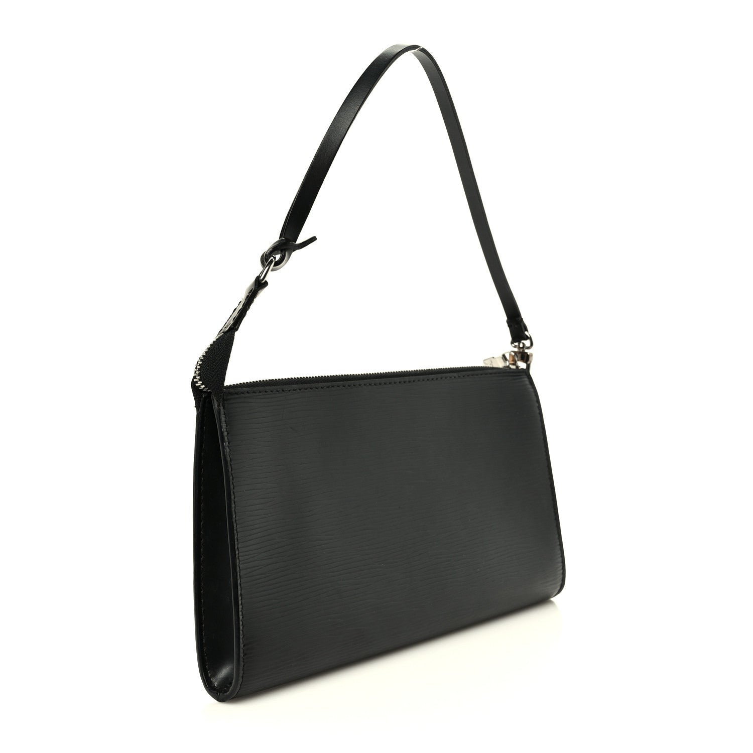 Louis Vuitton Epi Pochette Accessories 21 Black 3 of 10