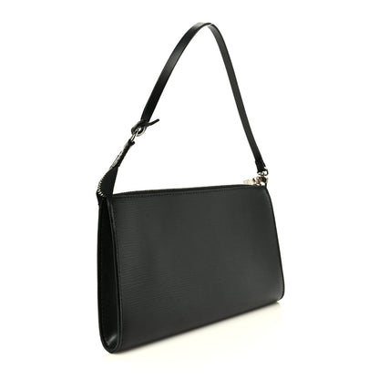 Louis Vuitton Epi Pochette Accessories 21 Black 3 of 10