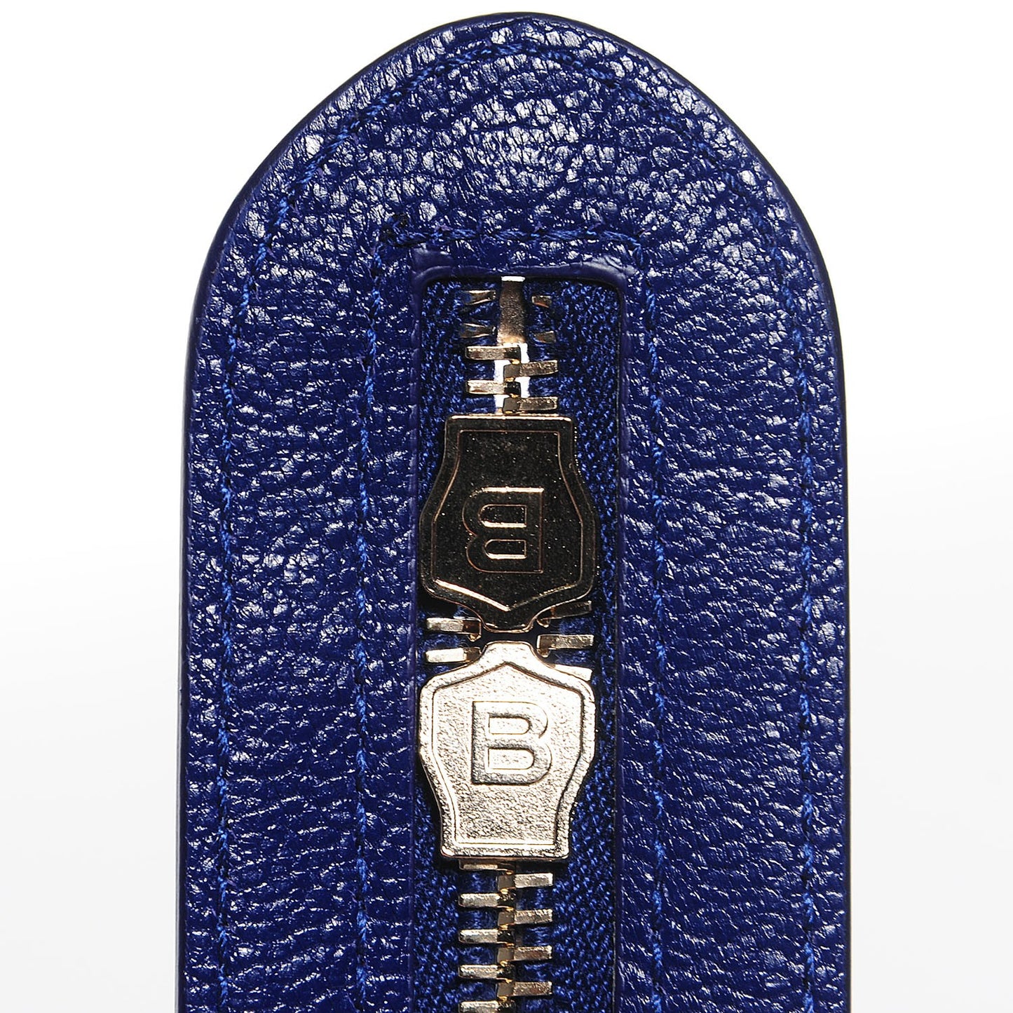 Chevre Gold Metallic Edge Hardware Velo Bleu Roi