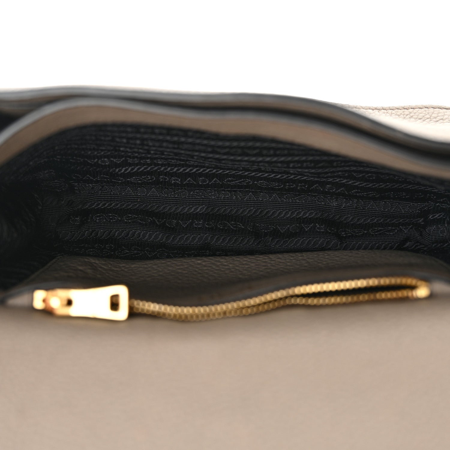 Prada Vitello Daino Crossbody Flap Argilla 5 of 14
