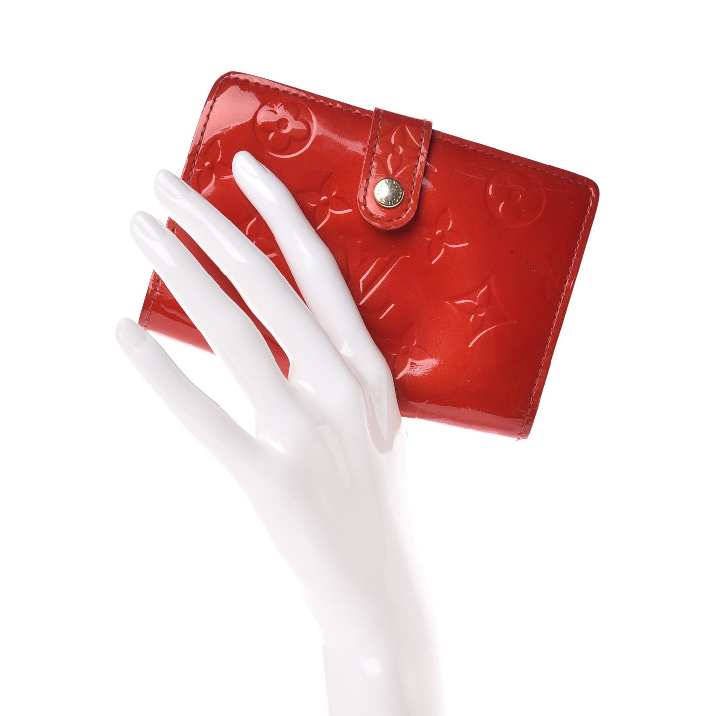 Vernis French Purse Wallet Red