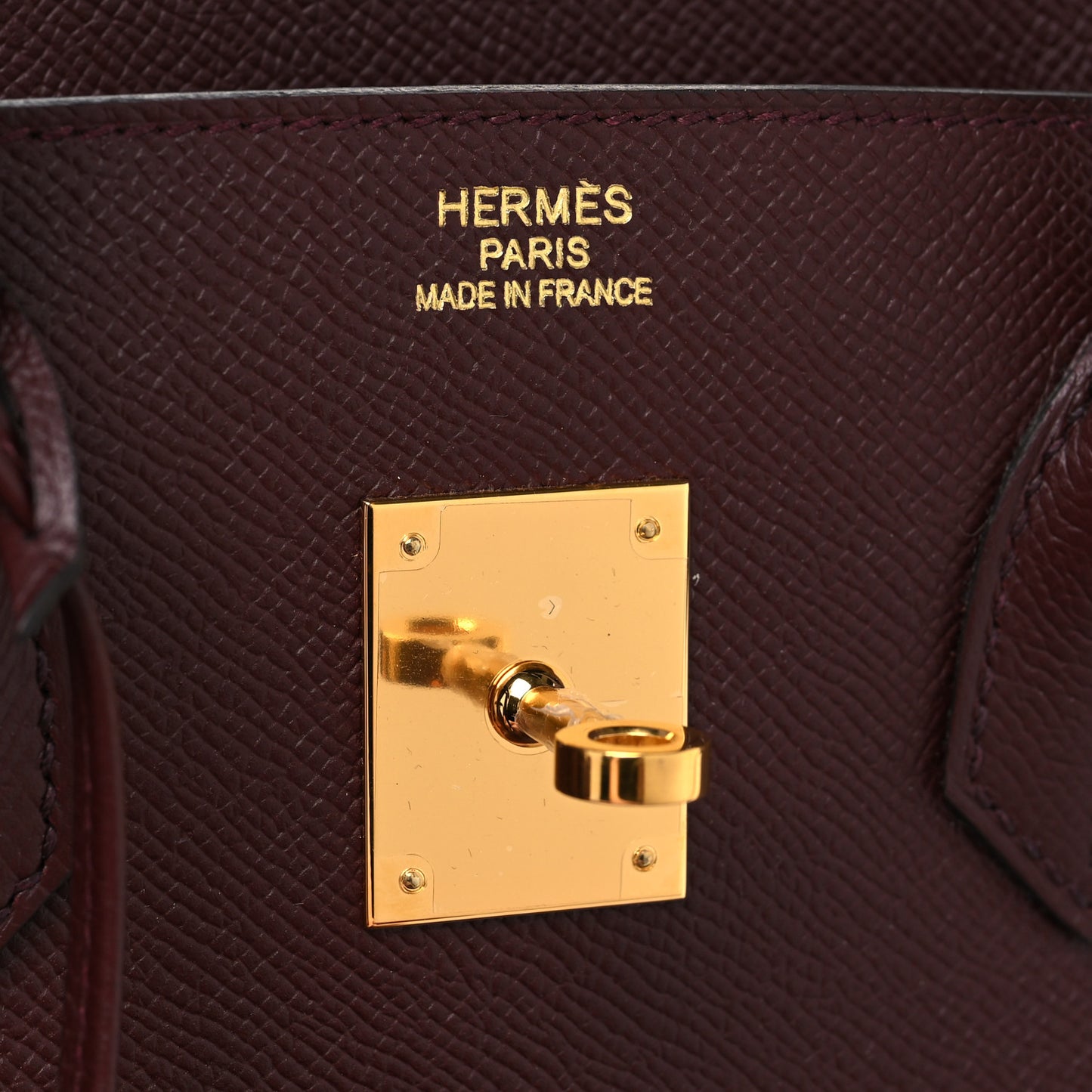 Epsom Birkin 35 Bordeaux