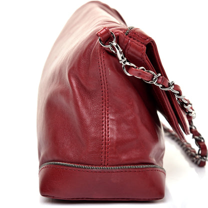 Chanel Lambskin CC Chain Shoulder Bag Red 12 of 12