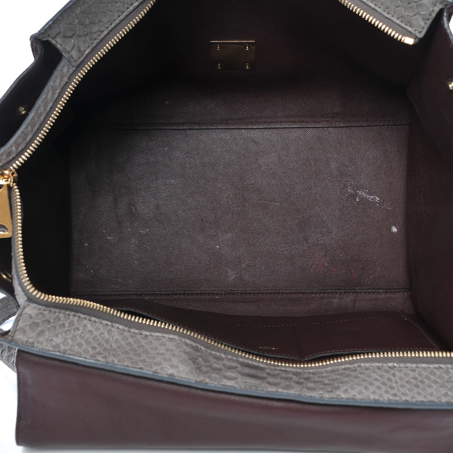 Python Suede Medium Trapeze