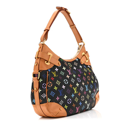 Louis Vuitton Monogram Multicolor Greta Black 3 of 10