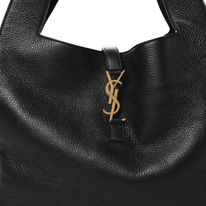 Saint Laurent Grained Deerskin Bea Tote Black 7 of 9