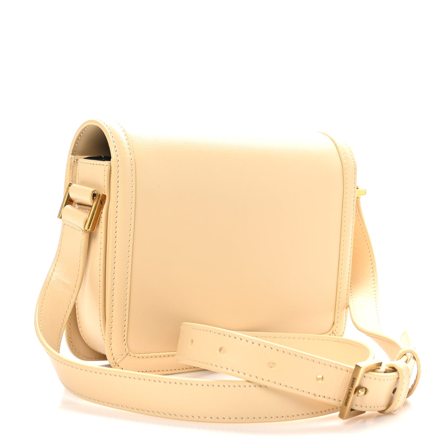 Smooth Calfskin Small Solferino Satchel Jaune Pale