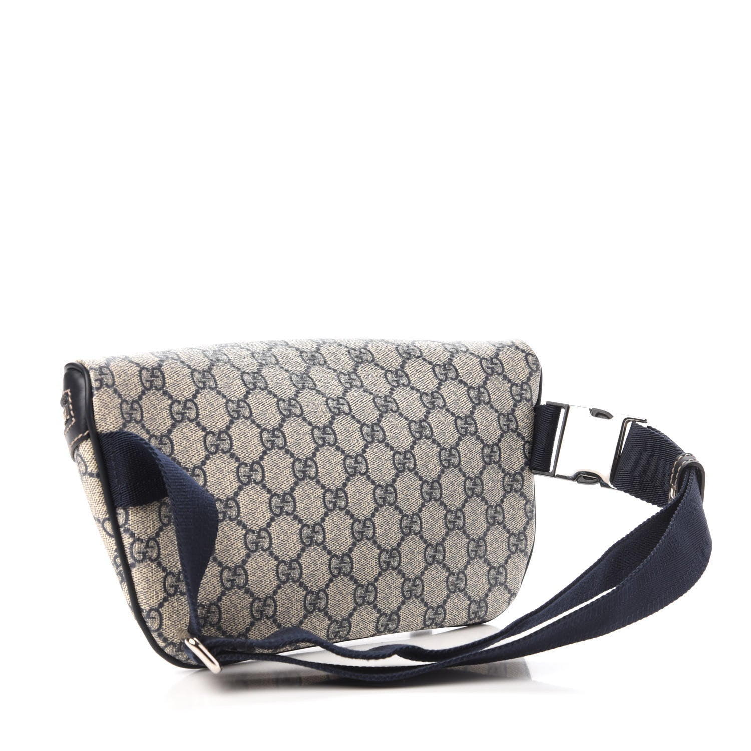 Gucci GG Supreme Monogram Belt Bag Navy 3 of 10