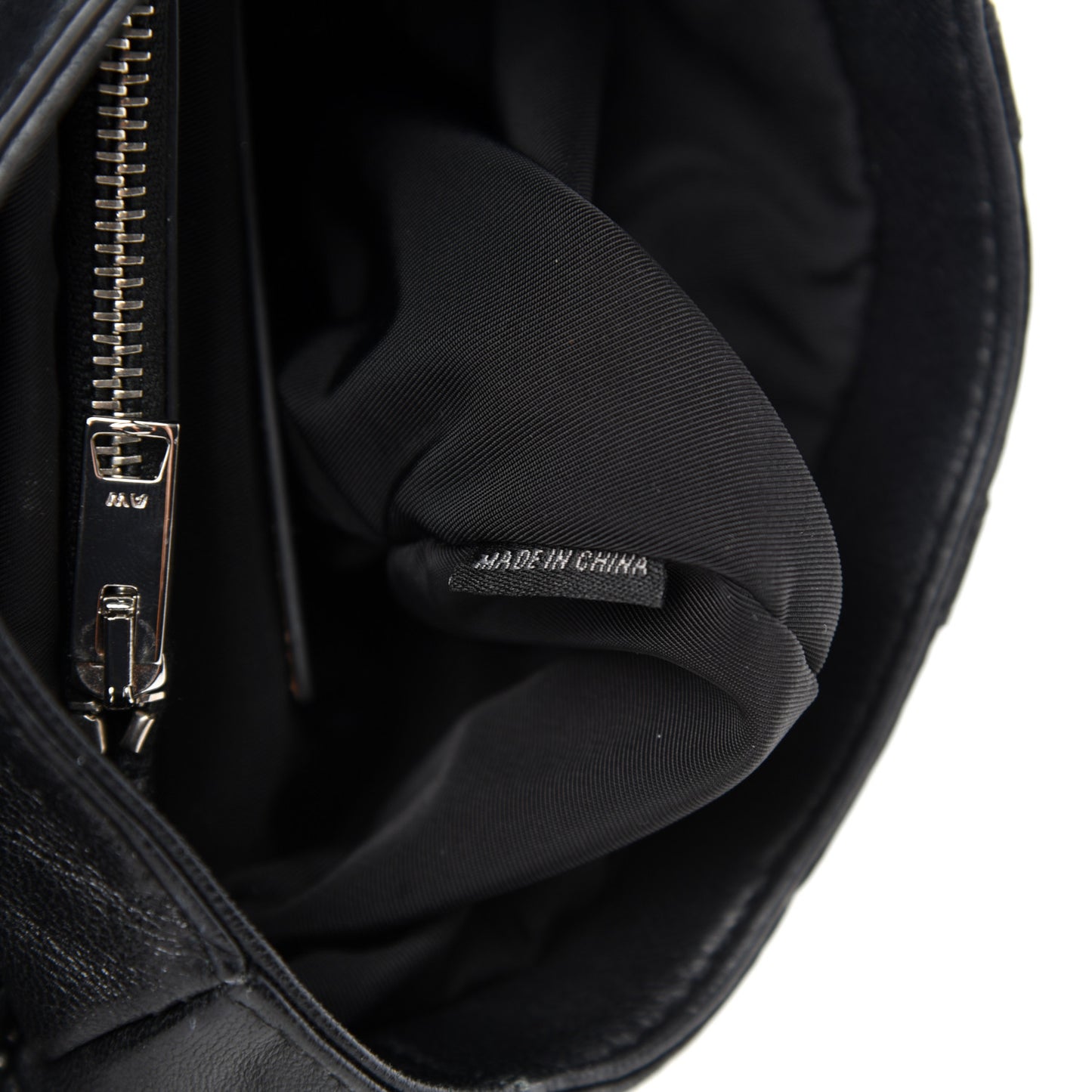 Lambskin Micro Marti Crossbody Black