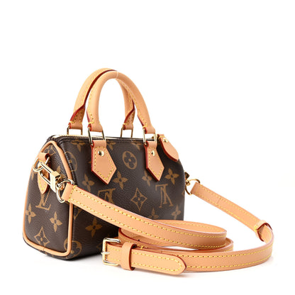 Louis Vuitton Monogram Nano Speedy Bandouliere 3 of 11