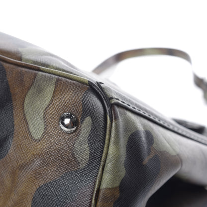 Prada Saffiano Camouflage Military Tote Mimetico 18 of 18