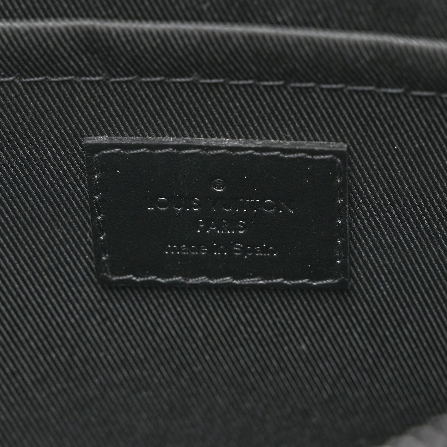 Monogram Macassar Pochette To-Go Black